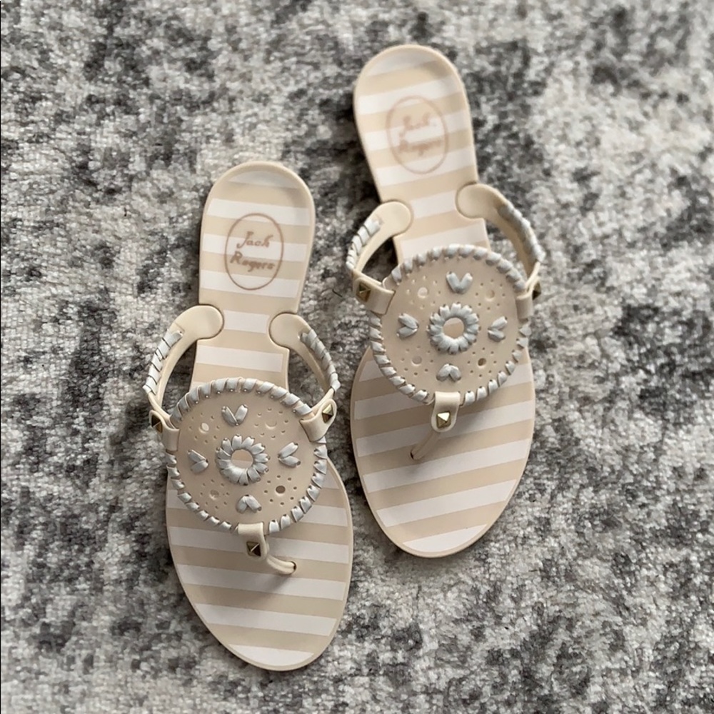 Jack Rogers jelly sandals